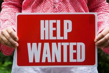 Help wanted sign